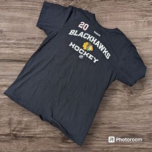 Reebox Chicago Blackhawks Saad 20 Black Tee